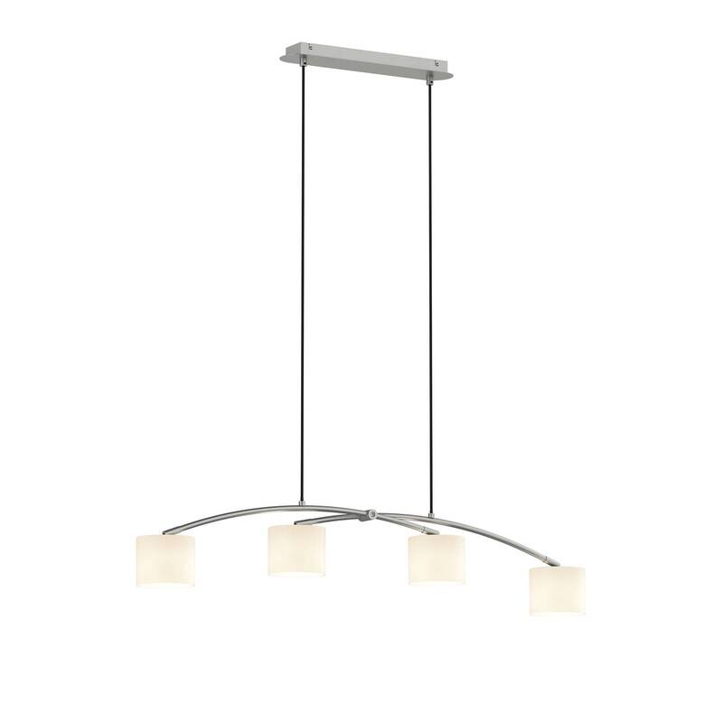 Lucande Juljana Pendelleuchte Deckenlampe Hängeleuchte Wohnzimmerleuchte G9 w755 - 4251096583908