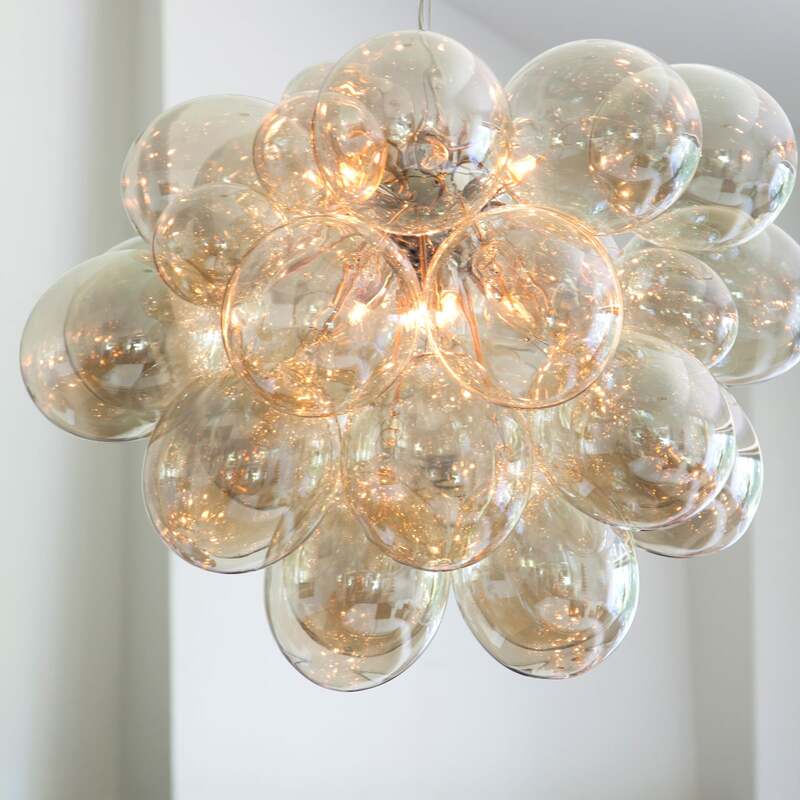 By Rydéns Hängeleuchte Gross Grande LED Pendelleuchte Lampe dimmbar amber Ø62cm - 7391741006509