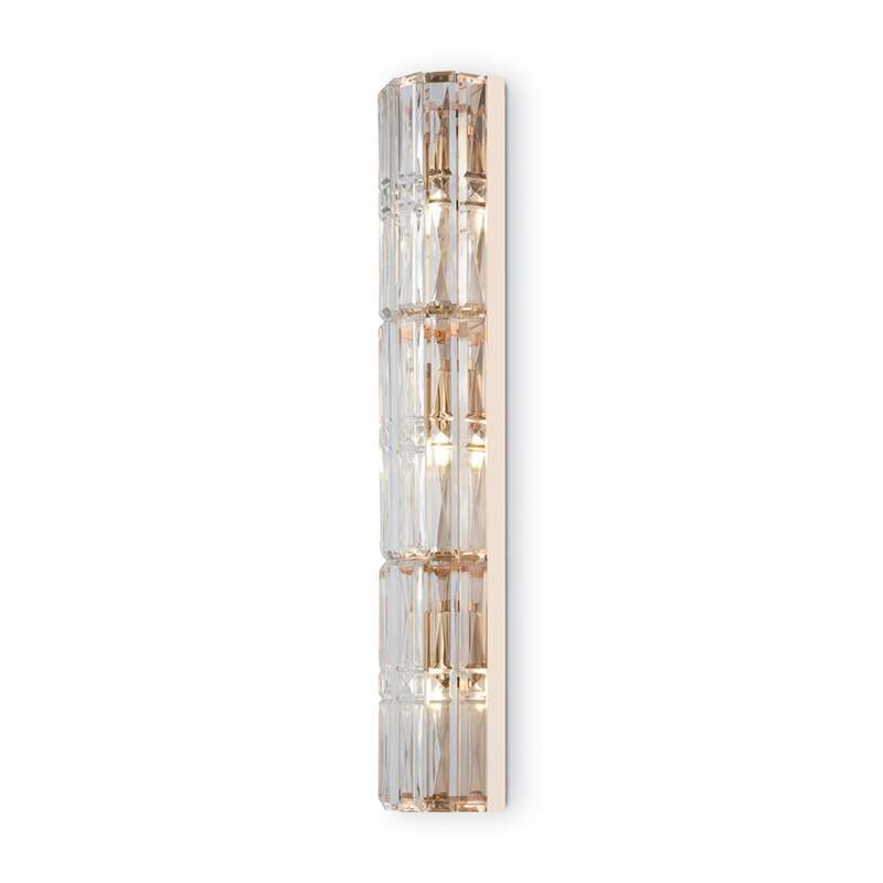 Maytoni Wandleuchte Hängeleuchte Facet LED Lampe goldfarben 75,2cm Höhe - 4251110048277