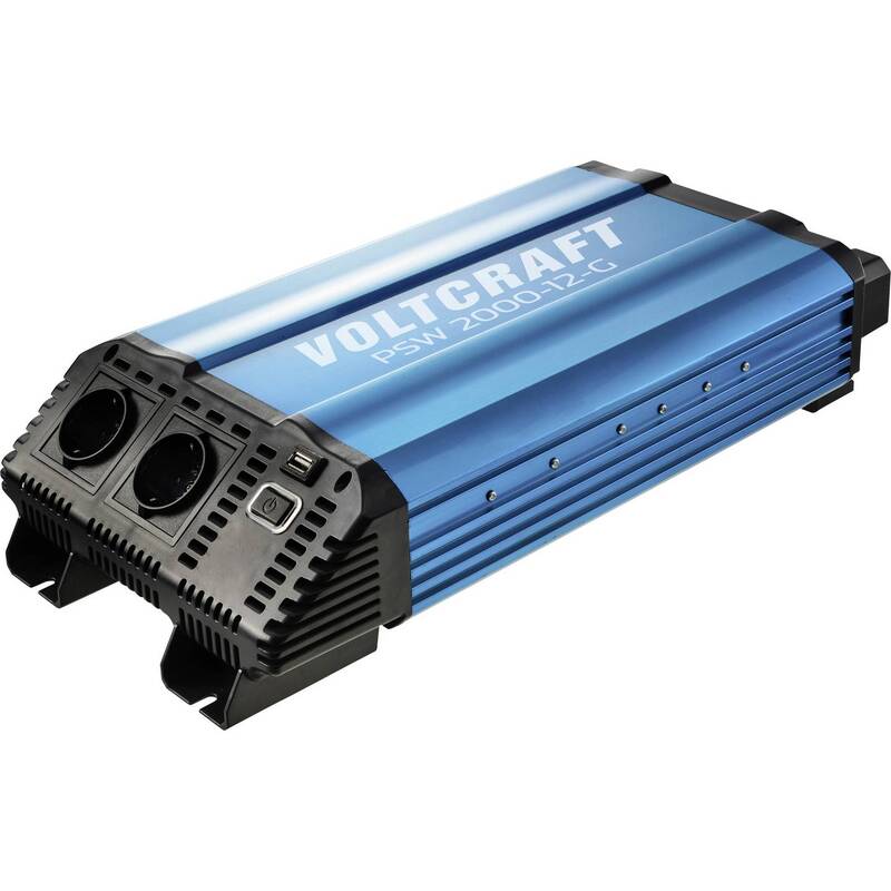 VOLTCRAFT Wechselrichter Spannungswandler Sinuswelle Netzteil Netzadapter 230V - 4064161291192