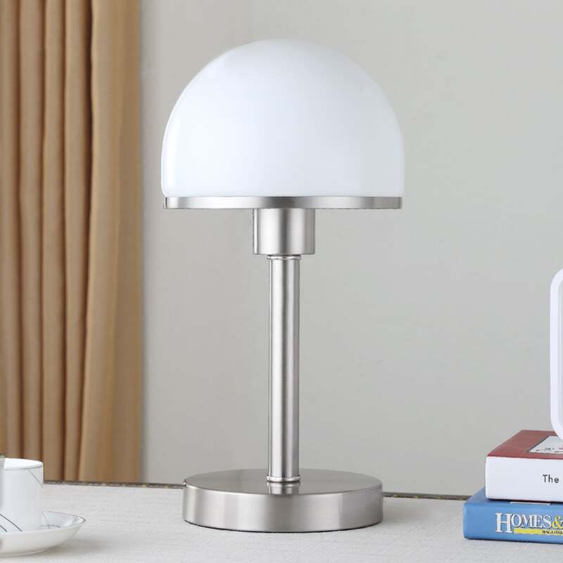 Lindby Tischleuchte Jolie LED Lampe Tischlampe Touchfunktion nickel 39cm Höhe - 4251096516821