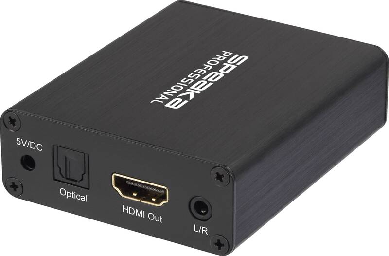 SpeaKa Professional Audio Extraktor SP-AE-H/TC-04v2  SIEHE TEXT/FOTO - 4053199540266