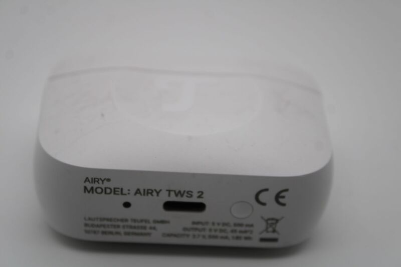 Teufel Kopfhörer AIRY TWS 2 Bluetooth In-Ear Headset Noise Cancelling weiß 9h - 4048945587633