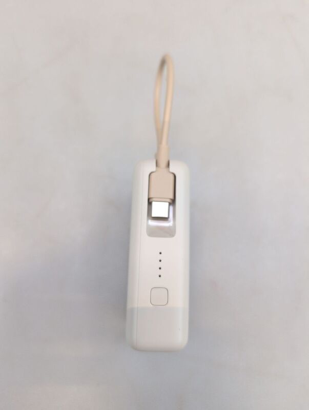 Xiaomi Powerbank 10000 mAh Zusatzakku Li-Ion USB-C Akku Ladegerät Weiß matt - 6941812743669