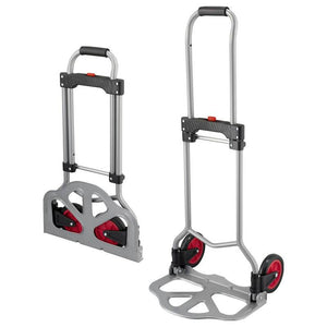 B-Ware Toolcraft Sackkarre Handwagen Transportwagen 60kg Traglast PP 940mm silber-grau