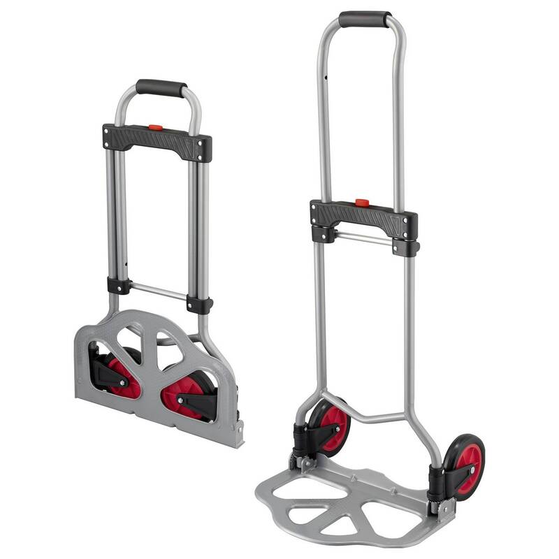 Toolcraft Sackkarre Handwagen Transportwagen 60kg Traglast PP 940mm silber-grau - 4064161392066