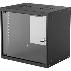 B-Ware Intellinet 19 Zoll Wandgehäuse Rack Basic Line 9HE Schwarz 540x487x400mm