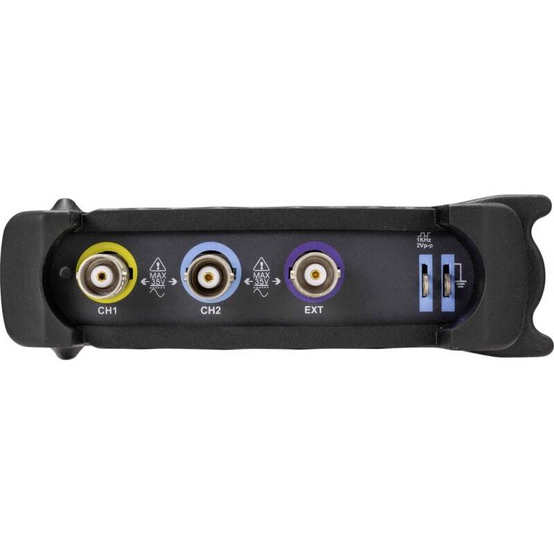 Voltcraft USB-Oszilloskop 1070D 70 MHz 250 MSa/s 6 kpts 8 Bit Digital-Speicher - 4016139055985