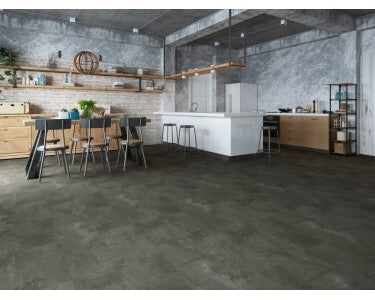 Decoflooring Vinylboden Olbia Steinoptik Dunkel Klicksystem 3,5mm Feuchtraum - 4260603932900
