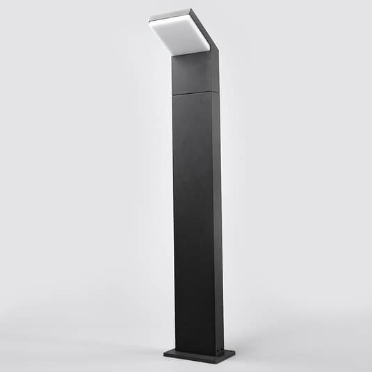 Arcchio Yolena LED-Pollerleuchte Wegeleuchte Gartenleuchte LED Grafitgrau 100 cm - 4251096536041