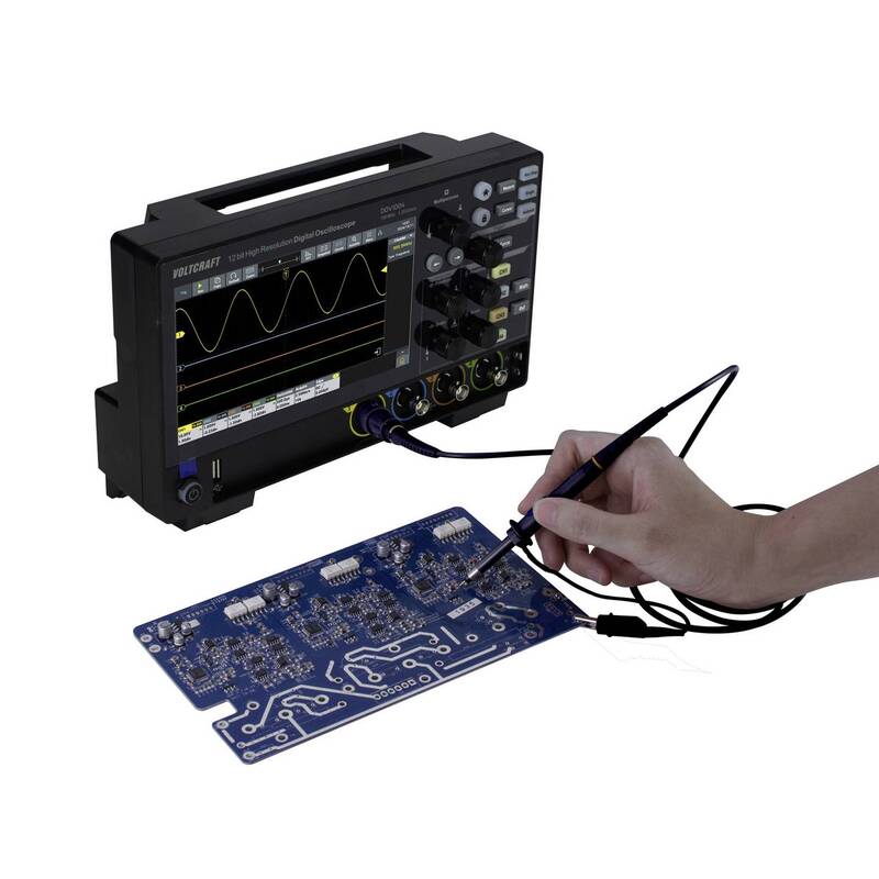 VOLTCRAFT DOV1004 Digital-Oszilloskop 100 MHz 1.25 GSa/s 4 Kanäle LCD-Touchsc... - 4064161397146