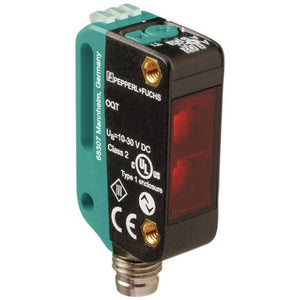 B-Ware Pepperl Fuchs Distanzsensor Entfernungssensor Modell OMT150-R100-2EP-IO-V31-L