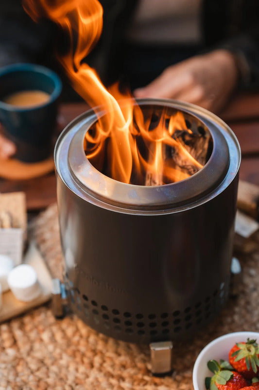 Solo Stove Tischfeuer Mesa XL Edelstahl 360° Luftzirkulation 1l Dual-Fuel - 0850040701890
