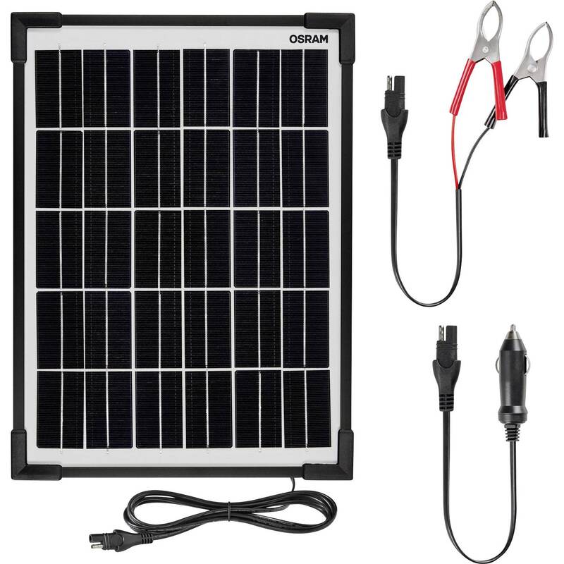 Osram BATTERYcharge KFZ Ladegerät Batteriewartung Batterieerhaltung Solar 10W - 4062172404556