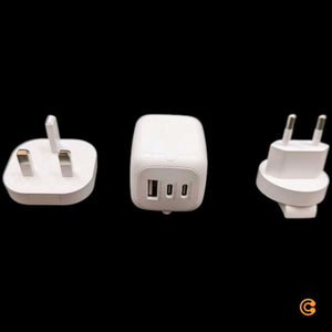 B-Ware Belkin Ladegerät Netzteil Adapter BoostCharge Pro GaN USB C USB A Reisen 3 Port