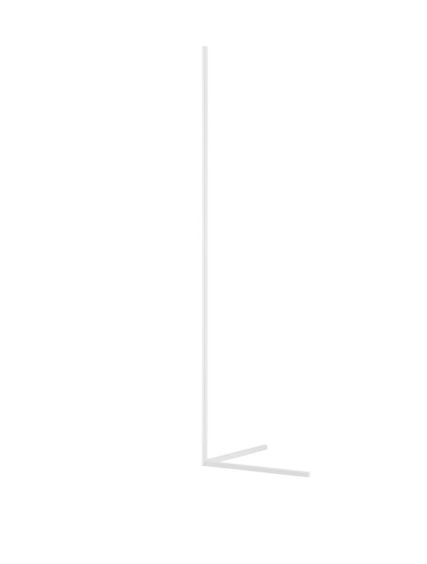 Nova Luce Stehlampe Standleuchte LED V LINE Weiß Warmweiß dimmbar Wohnzimmer 18W - 5212017433411