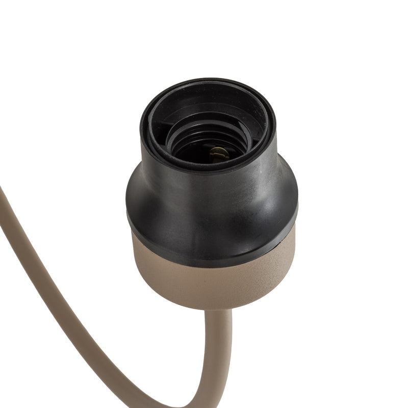 Kronleuchter Candi Hängeleuchte 6-flammig LED dimmbar beige/sand Ø85cm 110cm - 5906135110728