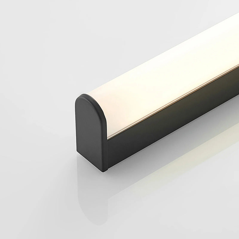 Lindby Wandleuchte Ulisan LED Wandlampe Leuchte schwarz matt 58,8cm IP44 - 4251911718669