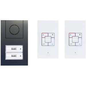 D-Ware m-e modern-electronics Türsprechanlage Vistus AD ALU 4020 A anthrazit 2