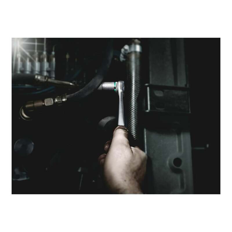 Wera Knarre Zyklop Metal 1/4" Antrieb Durchsteckvierkant 141mm Werkzeug robust - 4013288174017