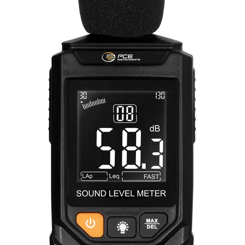 PCE Instruments Schallpegelmessgerät PCE-354 30-130 dB 20-12500 Hz Datenlogger - 4250348731104