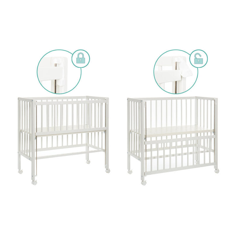 fillikid Beistellbett Cocon Babybett Kinderbett Beistell-Bett Bett Baby-Bett876 - 9120036209015