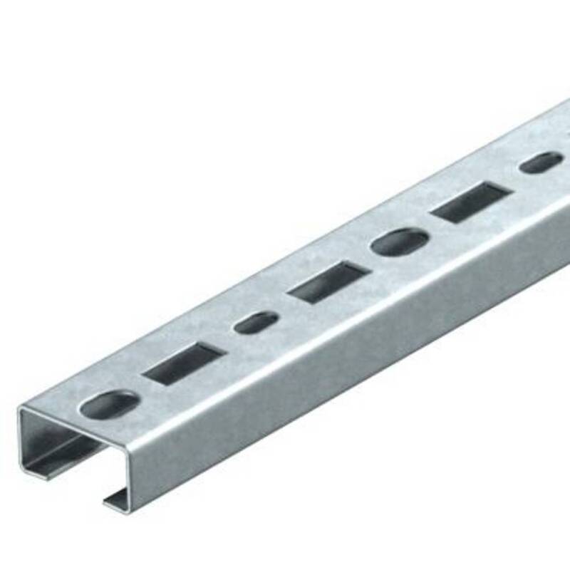 CML3518P0200FS Profilschiene gelocht Aluminium Profil Schiene 2000mm 80x20mm - 4012195038290