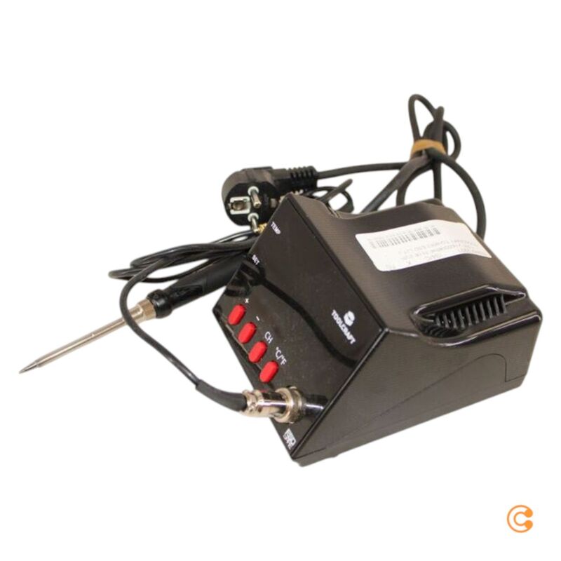 Toolcraft Lötstation Lötkolben ESD 70W 480°C digital Heizgerät inkl. Lötspitze - 4064161397221