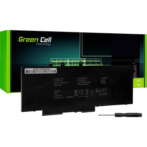 B-Ware Green Cell Notebook-Akku Dell 93FTF GJKNX 6000 mAh 7.6 V wiederaufladbar Akku
