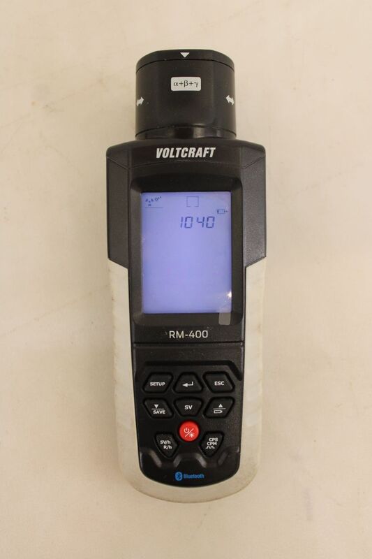 Voltcraft Geigerzähler RM-400 Strahlungsmessgerät akustischer Warnton Strahlung - 4064161213118