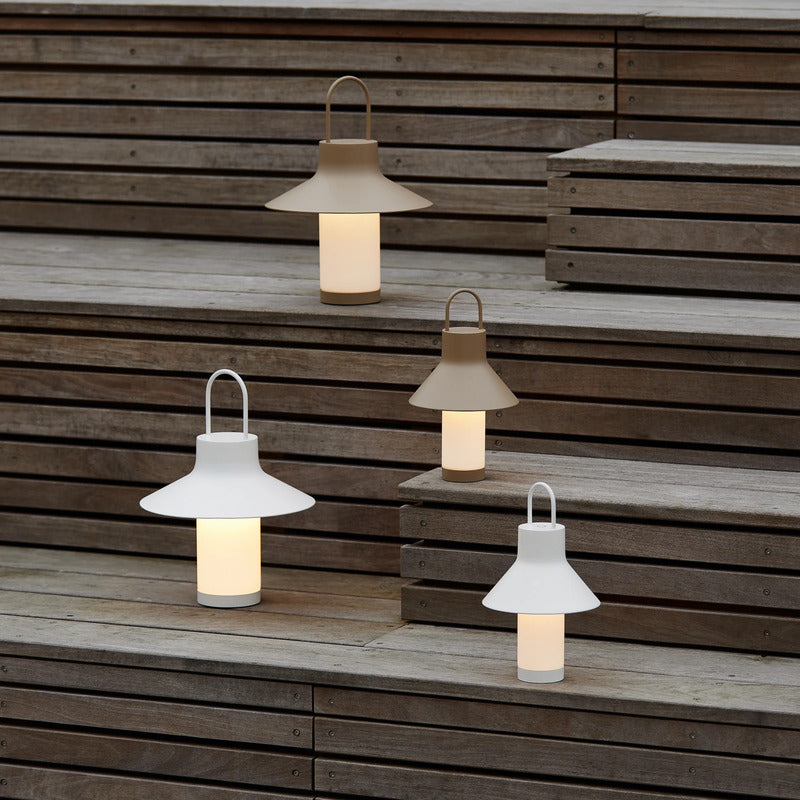 LOOM DESIGN Tischleuchte Akku Lampe LED Leuchte Weiß Shadow Small IP65 - 5712802225196