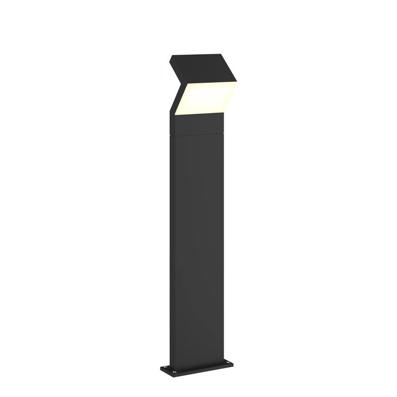 Arcchio Gartenleuchte Havin H100 LED Außenleuchte Lampe dunkelgrau stilvoll 78cm - 4251096584585