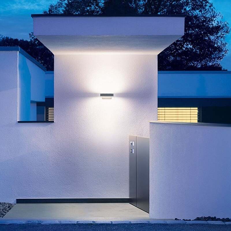 Steinel Außenwandleuchte Wandleuchte L 810 SC LED anthrazit Sensorlampe 160° - 4007841065706
