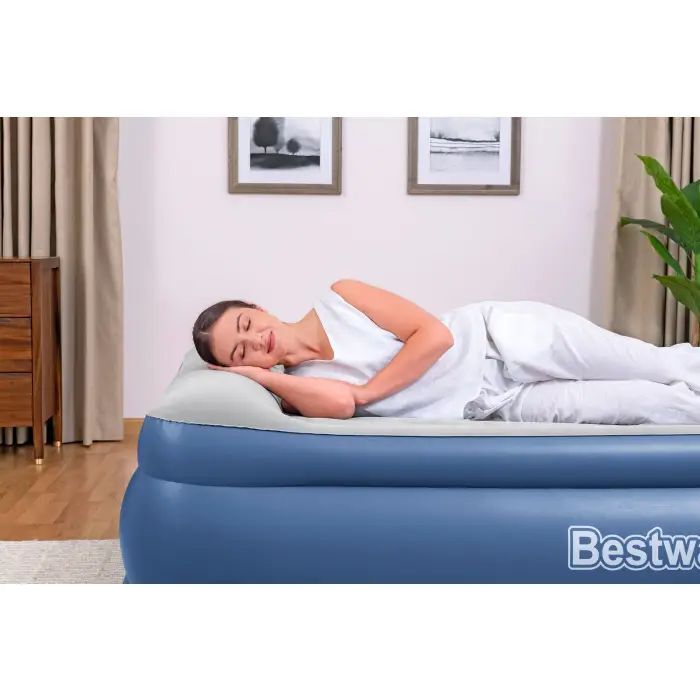 Bestway Doppelluftbett TriTech mit Elektropumpe 203x152cm für 2 Personen 300kg - 6941607329719