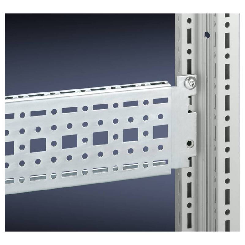 Rittal Netzwerkschrank-Systemchassis 19 Zoll variabel 800mm Stahl 740x800mm - 4028177212169