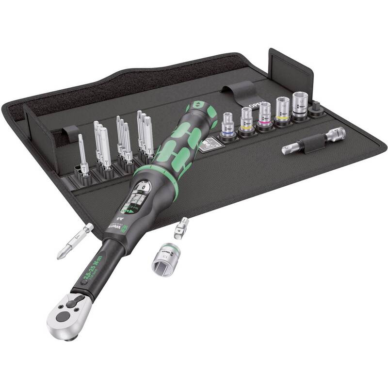 Wera Drehmomentschlüssel Click-Torque A 6 1/4" 2.5-25Nm mit Umschaltknarre 290mm - 4013288205643