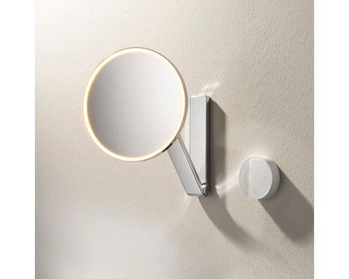 Keuco Kosmetikspiegel iLook_move Wandspiegel 5-fach vergrößert chrom 21,2cm - 4017214496952