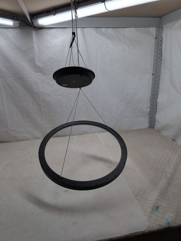 Deko Light Pendelleuchte Hängeleuchte Sculptoris LED dimmbar warmweiß schwarz - 4042943173140
