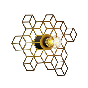 B-Ware Wandleuchte Wandlampe Wandlicht Schwarz Dekolicht Dimmbar Lucande Alexaru