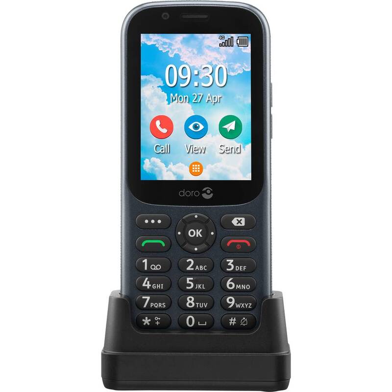 doro 730X Outdoor-Handy IP54 SOS Taste Graphit Handys Seniorenhandys Tastenhandy - 7322460080327