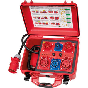 B-Ware Benning Messadapter MA4 32A RPE RISO IDiff IEA Prüfen Schutzleiterwiderstand