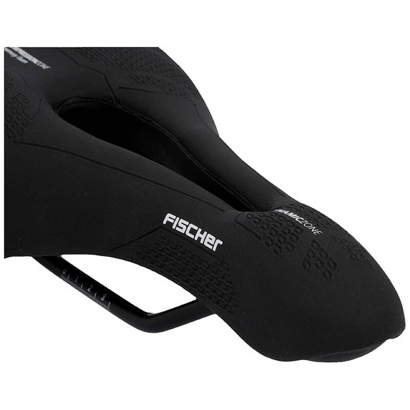 Fischer Fahrrad Sattel MEMORY Foam MTB schwarz ergonomisch komfortabel 85677 - 4008153856778