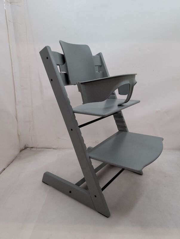 STOKKE Hochstuhl Tripp Trapp Babystuhl Kinderhochstuhl Glacier Green 3-teilig - 2000589399906