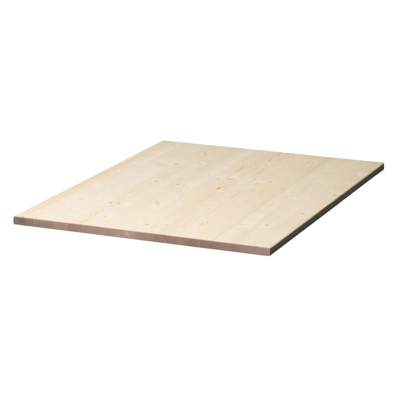 Tischplatte Fichte 180x80cm unbehandelt fein geschliffen für Möbelprojekte Holz - 4000868737779