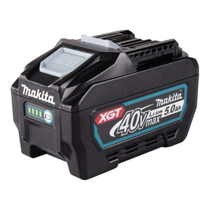 B-Ware Makita Akku BL4050F Li-Ionen 40V 5Ah Akku Ladegerät robust Baustelle schwarz