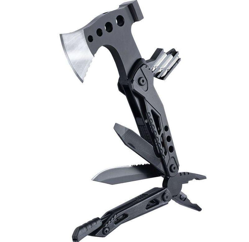 LUX-TOOLS Multi-Tool Axt Zange Kombizange Werkzeug robustes Design - 4007875030008