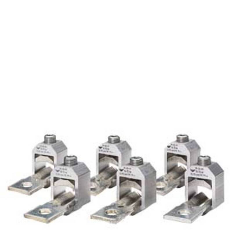 Siemens Klemme 3NJ69431CA00 Doppelklemme für Sicherungsgröße 000-4 1 Satz (6 St) - 4011209697591