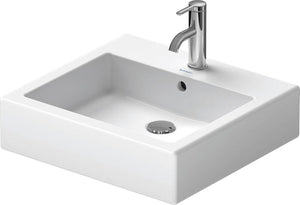 B-Ware Duravit Aufsatzbecken Waschschale Waschtisch Vero 50x47cm weiß rechteckig