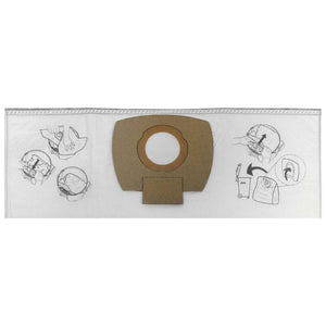 B-Ware Makita Filtersack Staubsack Staubbeutel Vlies Trockenbetrieb 10 Liter 5 Stück