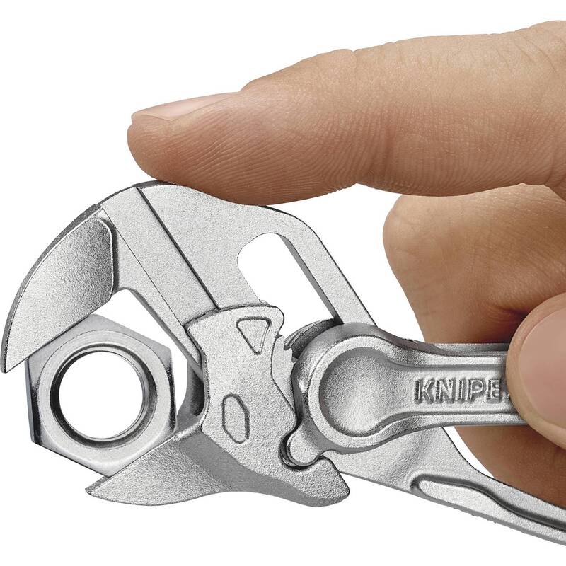 Knipex Zangenschlüssel 100 mm Wasserpumpenzange Einhand Feinverstellung 21 mm - 4003773087281